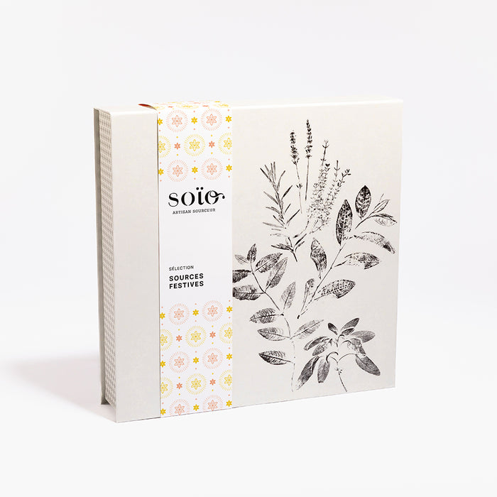 Coffret Sources Festives 45 sachets