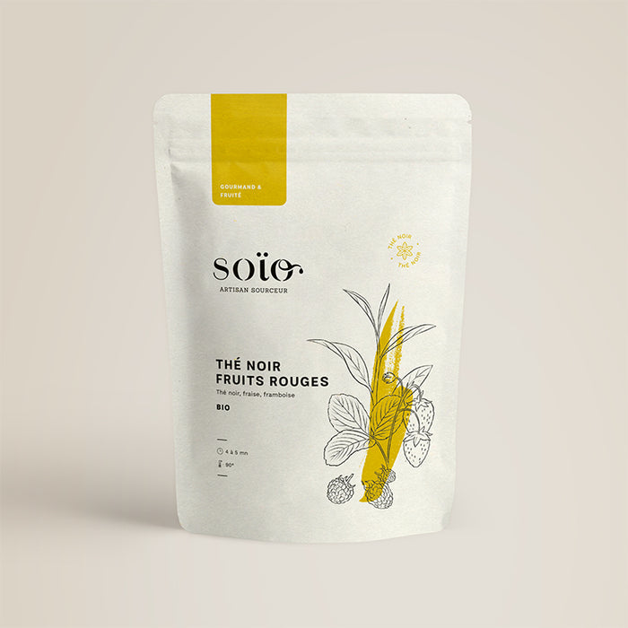 Thé Noir Fruits Rouges