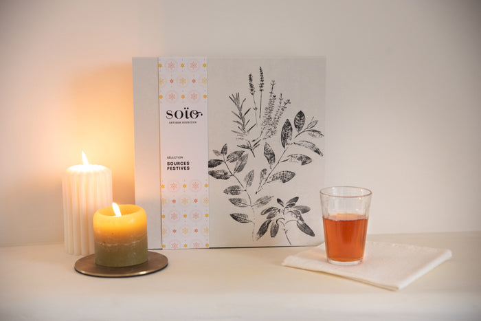 Coffret Sources Festives 45 sachets