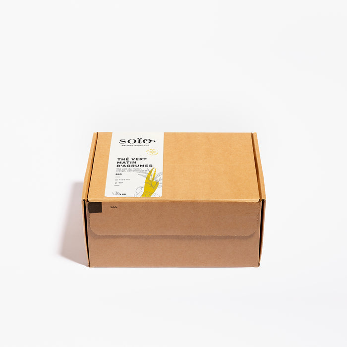 Thé Vert Matin d'Agrumes - 50 sachets-pyramides